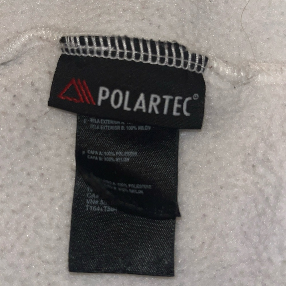 The North Face POLARTEC FLEECE Full Zipped Drawstring Toggle Waist Teddy Jacket - Picture 8 of 15